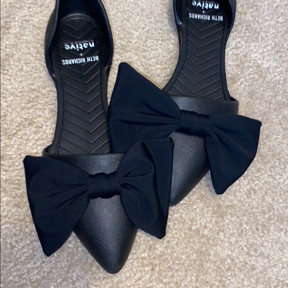 Black Native Shoes flats